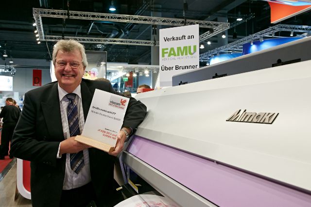 Mimaki получила награду Viscom Best 2014 Award2