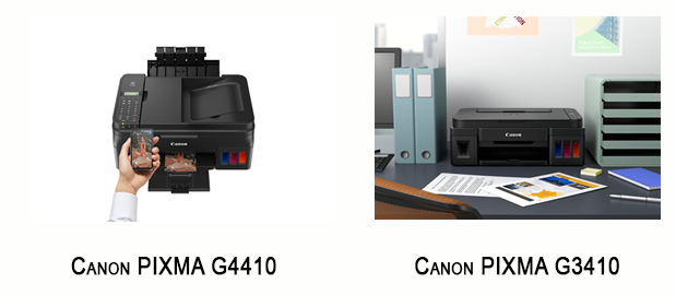 линейку струйных печатающих устройств PIXMA G