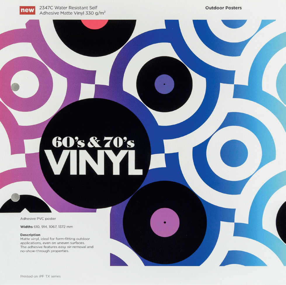 Self Adhesive Matte Vinyl